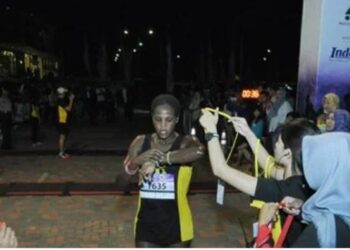 BINTAN MOON RUN 2017, Indahnya sensasi berlari di tepi Danau bermandikan Cahaya Rembulan