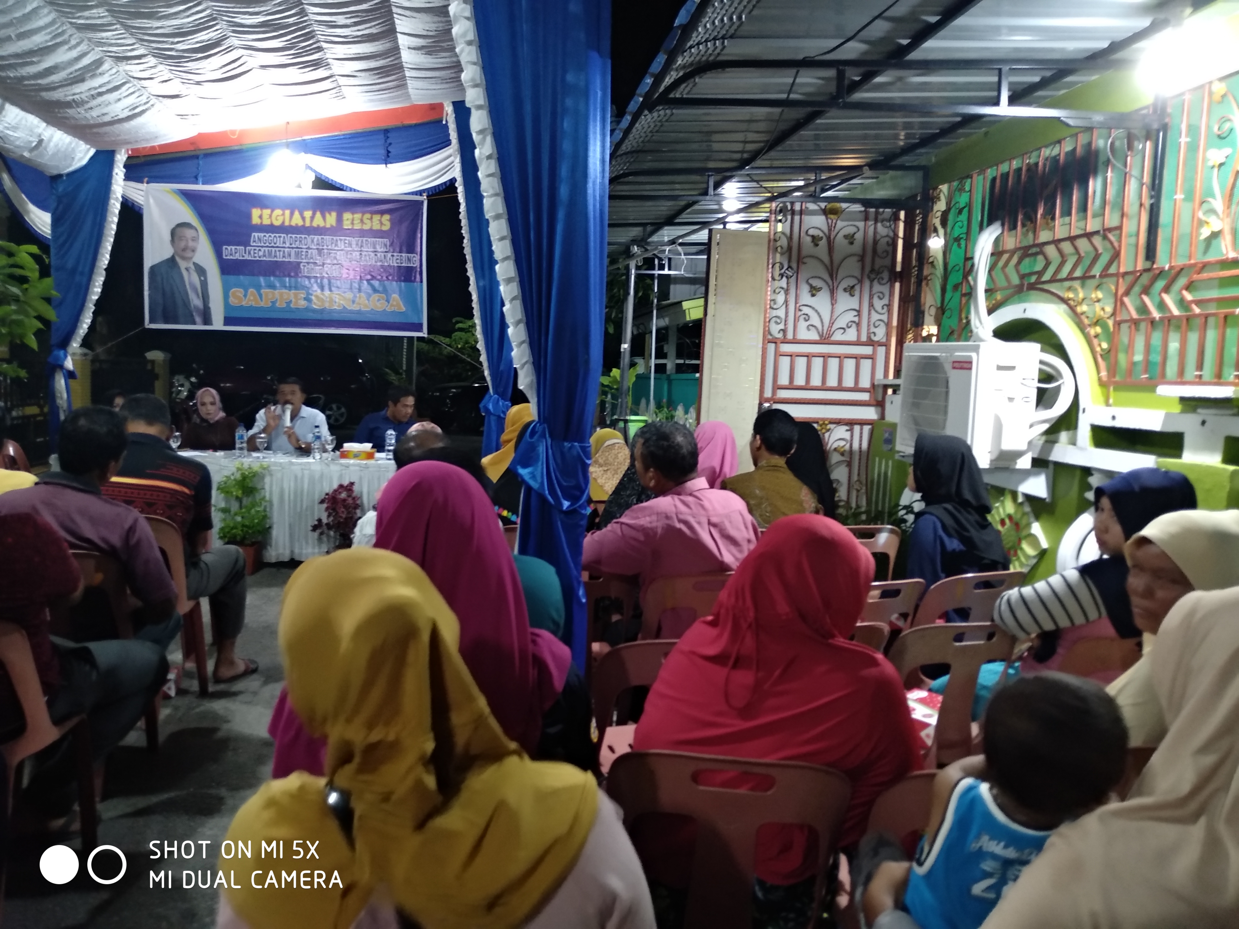 Anggota DPRD Sappe Sinaga Tampung Aspirasi Masyarakat BTN Tebing