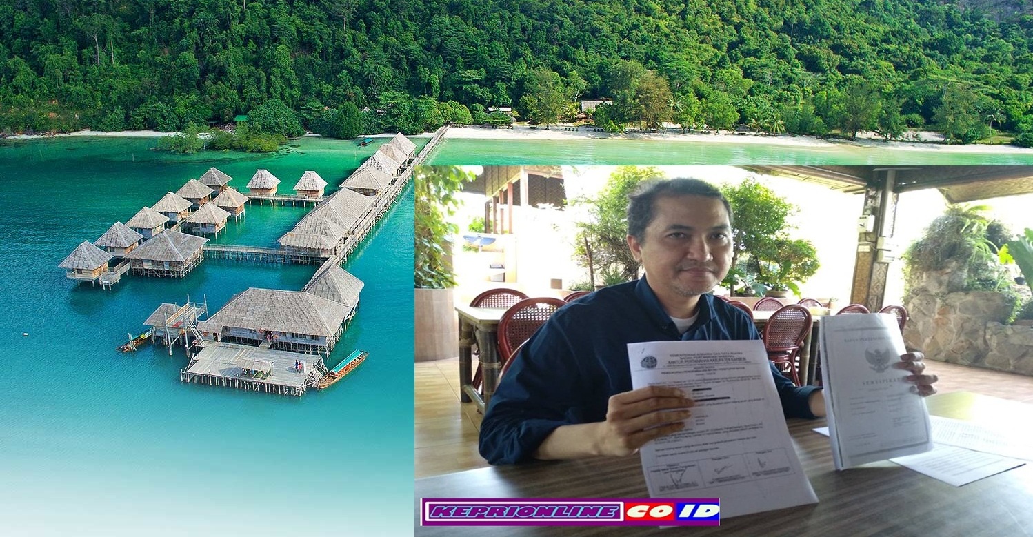 Sesuai Sertifikat HGB, PT. ICI Sah Pemegang Hak Atas Tanah Telunas di Pulau Sugie