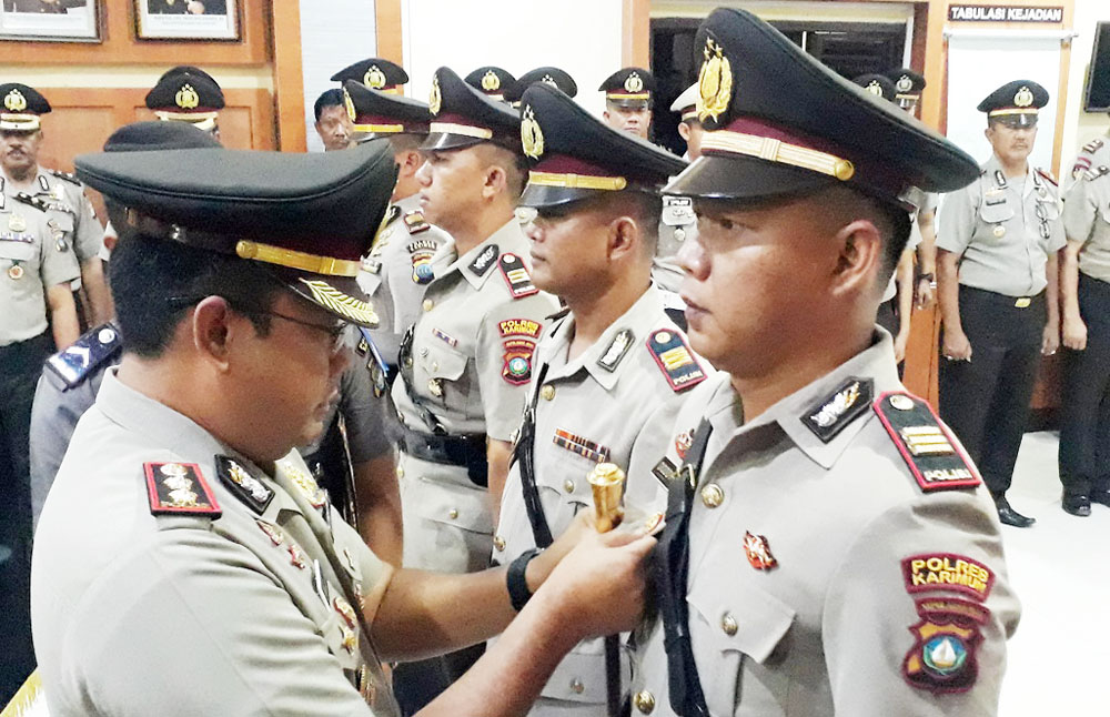 AKP Herie Jabat Kasatreskrim Karimun dan AKP Dody Jabat Kapolsek Meral