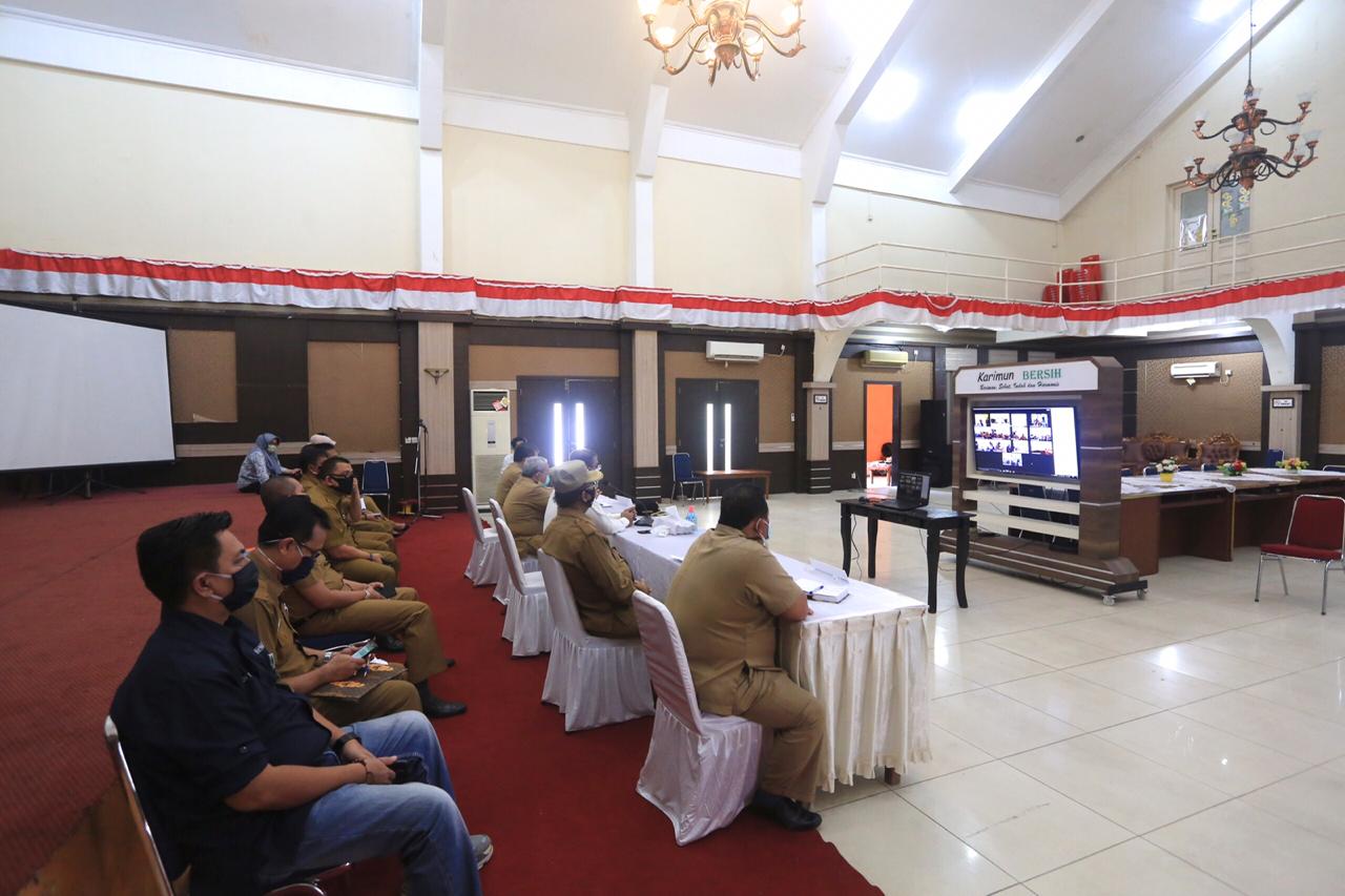 Buoati Karimun memantau pendistribusian sembako di luar pulau Karimun