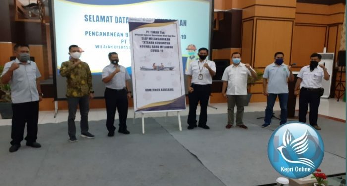 PT.Timah Tbk Kundur Canangkan BUMN Tangguh Covid 19