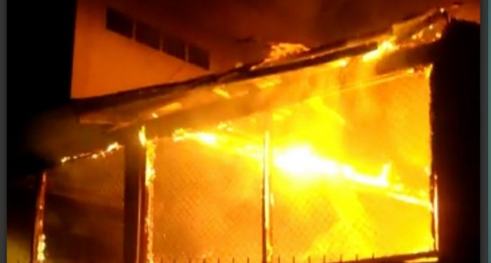 Rumah Sakit Tanjungpinang Terbakar