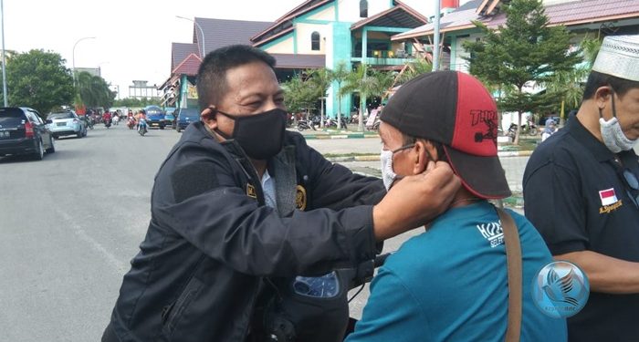 20.000 Masker Dari Gubernur Kepri Isdianto Untuk Masyarakat Karimun