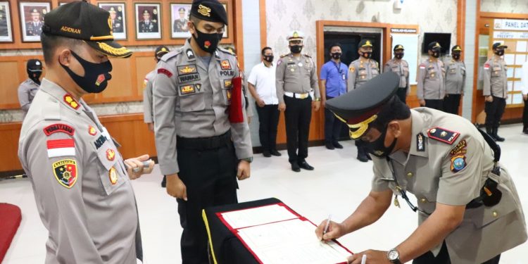Kompol Fettermen Resmi Jabat Kapolsek Kundur