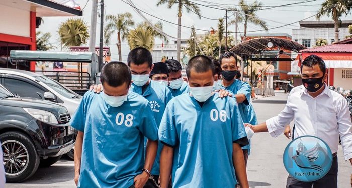 Polisi Amankan 9 Tersangka Narkotika di Karimun , Satu diantaranya Perempuan