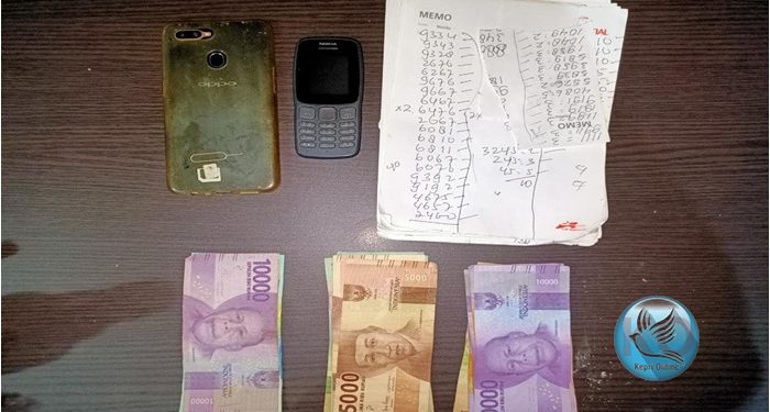 Polisi Tangkap Pelaku Judi Shie Zie di Telaga Tujuh