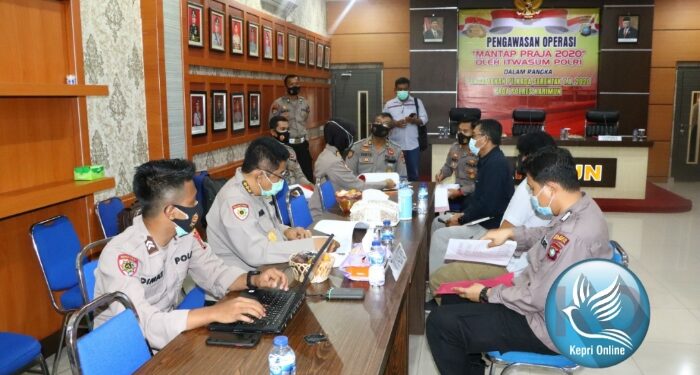 Polres Karimun Sambut Tim Wasops Mantap Praja Tahun 2020 Itwasum Polri
