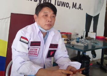 Tim Relawan, I hong; Antusias Masyarakat Kota Batam Terhadap Lukita-Basyid Sangat Luar Biasa.