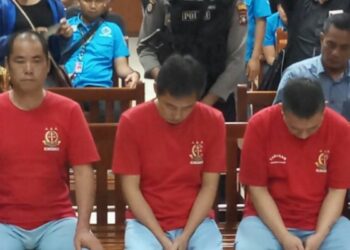 Hakim PN Batam Vonis Mati 3 Penyelundup 1 Ton Sabu Asal Taiwan