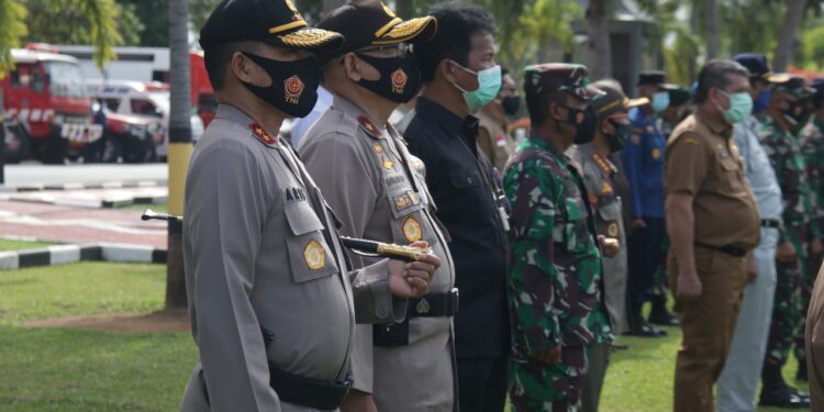 Apel Gelar Pasukan Operasi Lilin Seligi – 2020 di Polda Kepri Jelang Nataru