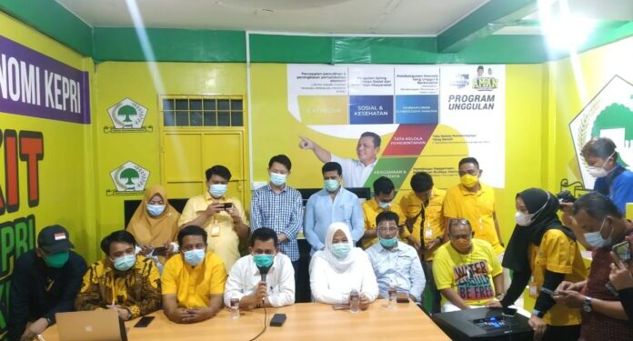ANSAR – MARLIN Deklarasikan Kemenangan Pilgub Kepri 2020