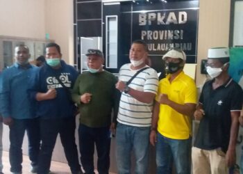 Breaking News ! Anggaran Senilai Rp 500 Juta Raip,PBTI Datangi Kantor BPKAD Kepri