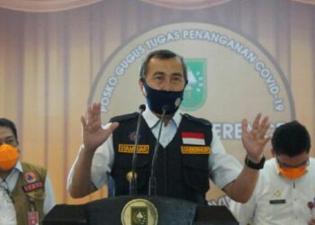 Gubernur Riau Syamsuar Positif Corona