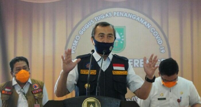 Gubernur Riau Syamsuar Positif Corona