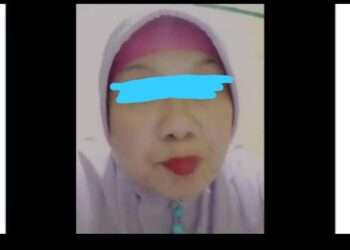 Soksok Emak-emak Yang Sebut Polisi Dajjal Karena Tangkap Habib Rizieq