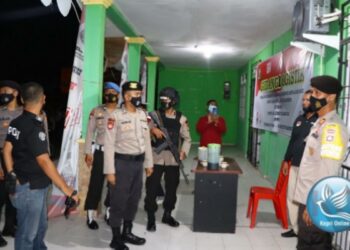 Jelang Pemungutan Suara Polres Karimun Gelar Patroli Skala Besar