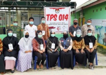 Iskandarsyah Unggul,Hasil Sementara Pungutan Surat Suara di TPS 014