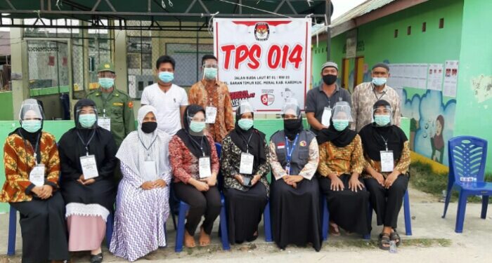 Iskandarsyah Unggul,Hasil Sementara Pungutan Surat Suara di TPS 014