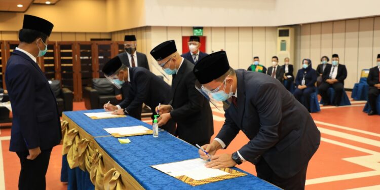 Kepala BP Batam Lantik 3 Pejabat, Berharap Hadirkan Warna Baru