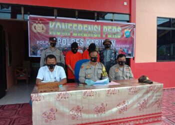 Polres Karimun, Polsek Moro, Lakukan Rilis Kasus Pencurian di Moro