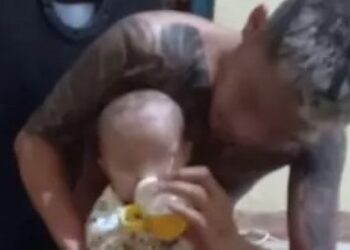 Tuang ke Botol Susu, Pemuda Bertato Cekoki Bir ke Keponakan 4 Bulan