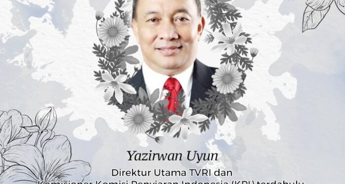 Innalillahi, Direktur Utama TVRI Yazirwan Uyun Meninggal Dunia