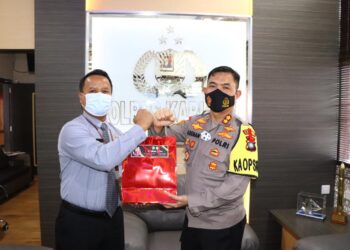 Jalin Silaturahmi, Ketua Pengadilan sambangi Polres Karimun