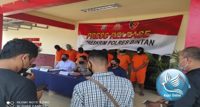 Kapolres Bintan Berhasil Ungkap Kasus Perjudian Jenis Cingkoko