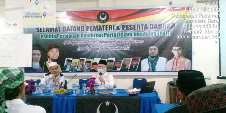 Partai Masyumi Berkibar di Pasaman