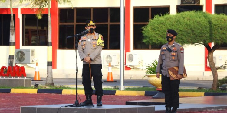 Pimpin Apel Pagi, Ini Penekanan Kapolres Karimun