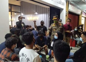 Gelar patroli Penegakan Disiplin, Tim Terpadu Tindak 10 Pelaku Usaha
