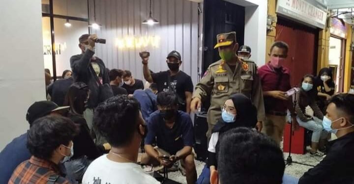 Gelar patroli Penegakan Disiplin, Tim Terpadu Tindak 10 Pelaku Usaha