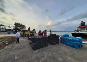 Ditpolariud polda Kepri Berhasil Menggagalkan Penyeludupan Barang Ilegal