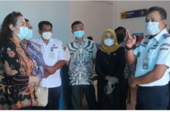 Kepala Bandara Sambut Kunjungan DPR RI Cen Sui Lan