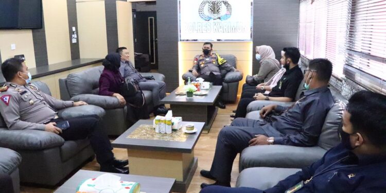 Kapolres Karimun Sambut Kunjungan Silaturahmi Ketua Pengadilan Negeri Tanjung Balai Karimun