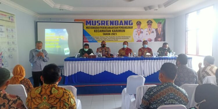 Anggota DPRD Karimun Dukung Musrembang Tingkat Kecamatan