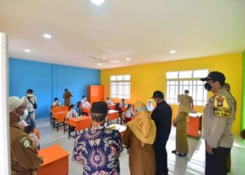 Sekolah di Kecamatan Kundur Barat dan Utara Karimun Kembali Beroperasi