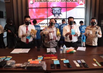 Polres Karimun Berhasil Ungkap 10 Kasus Narkotika Dalam Satu Bulan