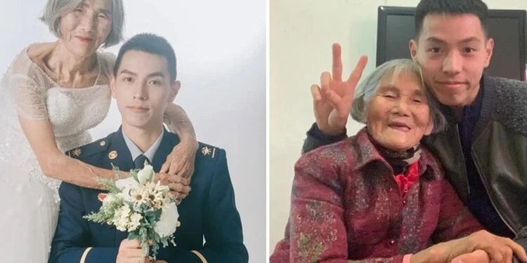 Viral “Foto Pernikahan” Pria 24 Tahun dan Nenek 85 Tahun, Ini Kisah Menyentuh di Baliknya