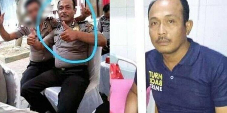 Tampang Oknum Polisi Cekik 2 Wanita Hingga Tewas