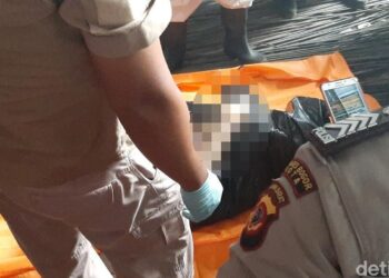 Kaki Mayat Wanita Terbungkus Plastik di Bogor Terikat Tali