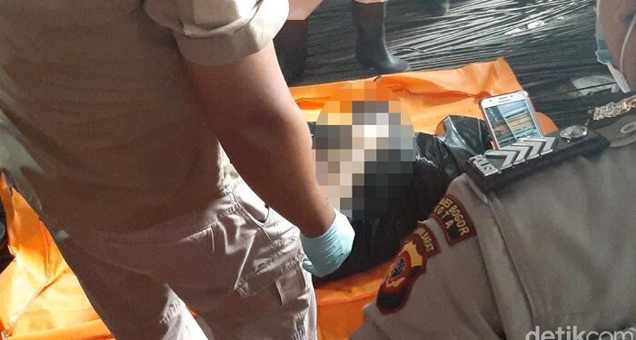 Kaki Mayat Wanita Terbungkus Plastik di Bogor Terikat Tali