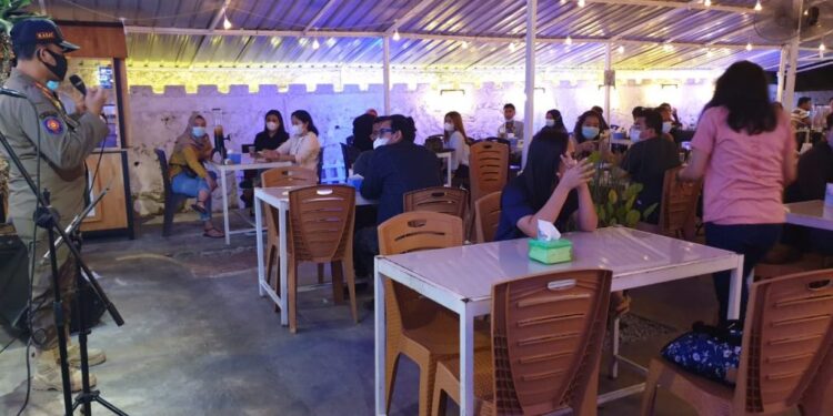 Pemko Batam Kembali Tegur Tempat Usaha langgar Protokol Kesehatan