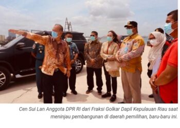 Cen Sui Lan: Selaku Wakil Rakyat di DPR RI, Fly Over di Simpang Kabil Harus Tetap di Bangun, ini Salah Satunya Perjuangan Saya Untuk Kota Batam Tercinta Ini