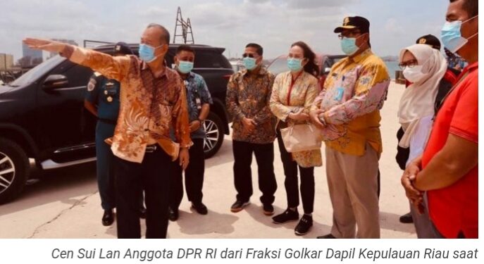 Cen Sui Lan: Selaku Wakil Rakyat di DPR RI, Fly Over di Simpang Kabil Harus Tetap di Bangun, ini Salah Satunya Perjuangan Saya Untuk Kota Batam Tercinta Ini