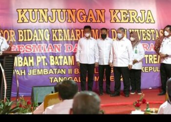 Luhut Binsar Pandjaitan Luncurkan Batam Logistic Ecosistem (BLE) Sebagai Pelabuhan Percontohan