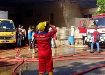 Tiga Gudang di Kawasan Industrial Park Cammo Terbakar