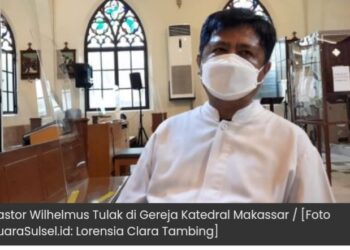 Pastor Gereja Katedral Makassar : Ledakan Terjadi Bertepatan Dengan Perayaan Minggu Palma Bagi Umat Katolik