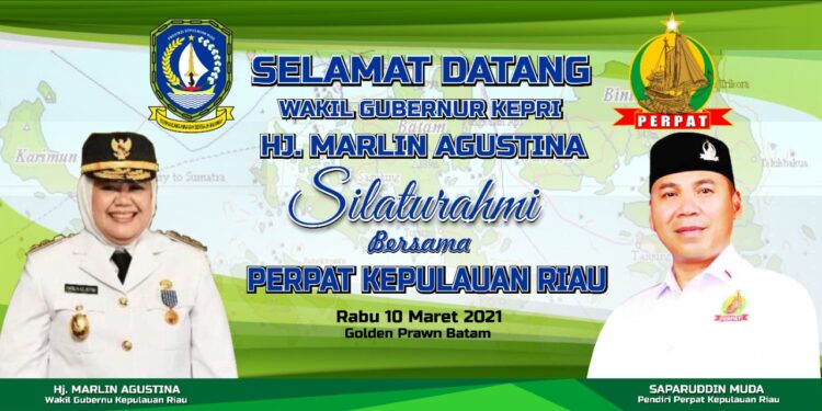 Besok, Wagub Kepri Hj. Marlin Agustina Bersilaturrahmi Dengan Pengurus Perpat se Kepri